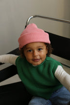 Weste Harvey Kids - 100% extrafeine italienische Merinowolle - HVID