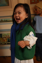 Weste Harvey Kids - 100% extrafeine italienische Merinowolle - HVID