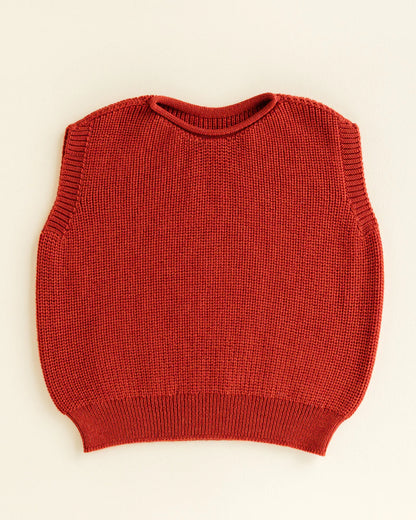 Vest Harvey Kids - 100% extra fine Italiaanse merino wol - HVID