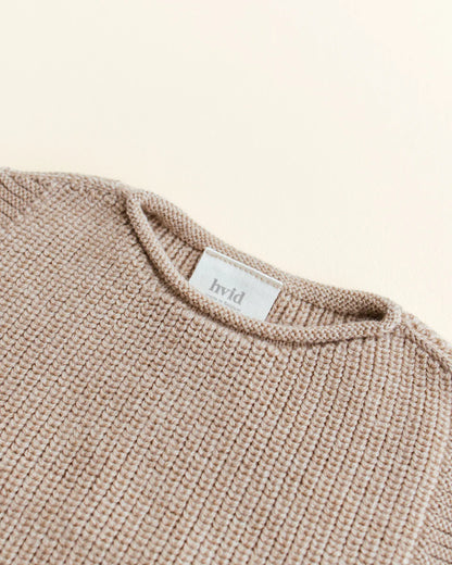 Weste Harvey - Spencer/ärmelloser Pullover - Merinowolle - HVID