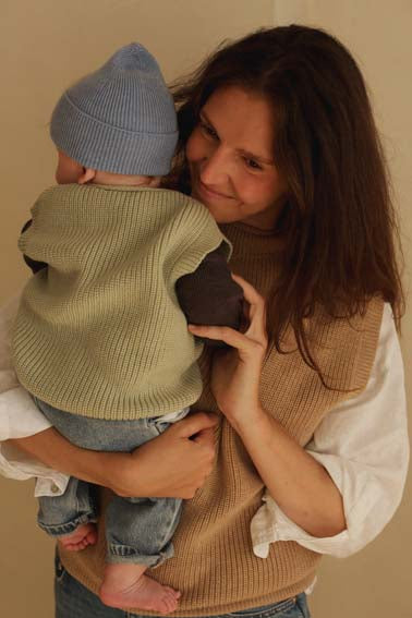 Gilet Harvey - Pull Spencer/sans manches - Laine mérinos - HVID