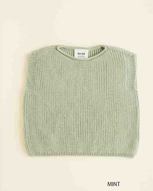Gilet Harvey - Pull Spencer/sans manches - Laine mérinos - HVID