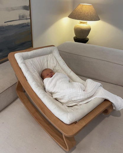 LEVO Baby Rocker - Baby schommelstoeltje - 0-5 jaar - Charlie Crane