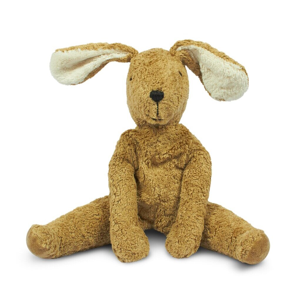 Floppy Animal Cuddly Toy Large - Rabbit - Organic Cotton/Wool - Beige - Senger Naturwelt