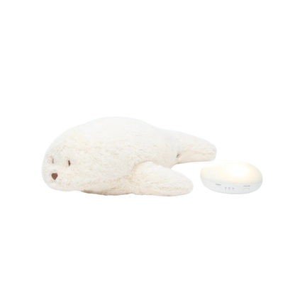 Plush Toy with Heartbeat & White Noise - The Humming Bunny 2.0 - Organic GOTS Cotton - Moonie