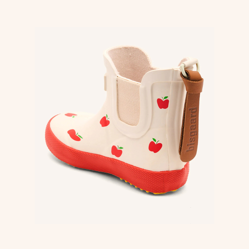 Naturkautschuk-Gummistiefel - Kurzes Modell - Äpfel - Bisgaard