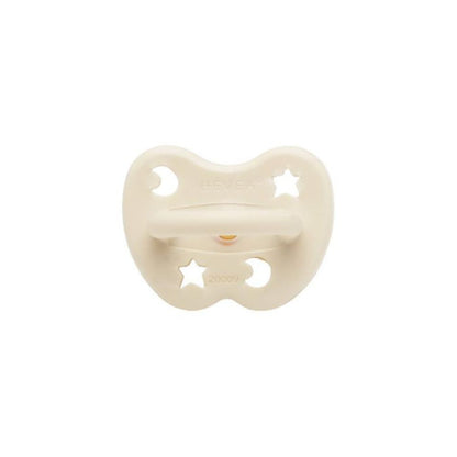 HEVEA - Pacifier Milky White Round - Speen - 100% natuurlijk rubber - 100% plasticvrij