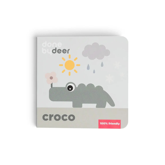 Book 'Seasons' - Board book Seasons - Croco Colour mix - Done by Deer