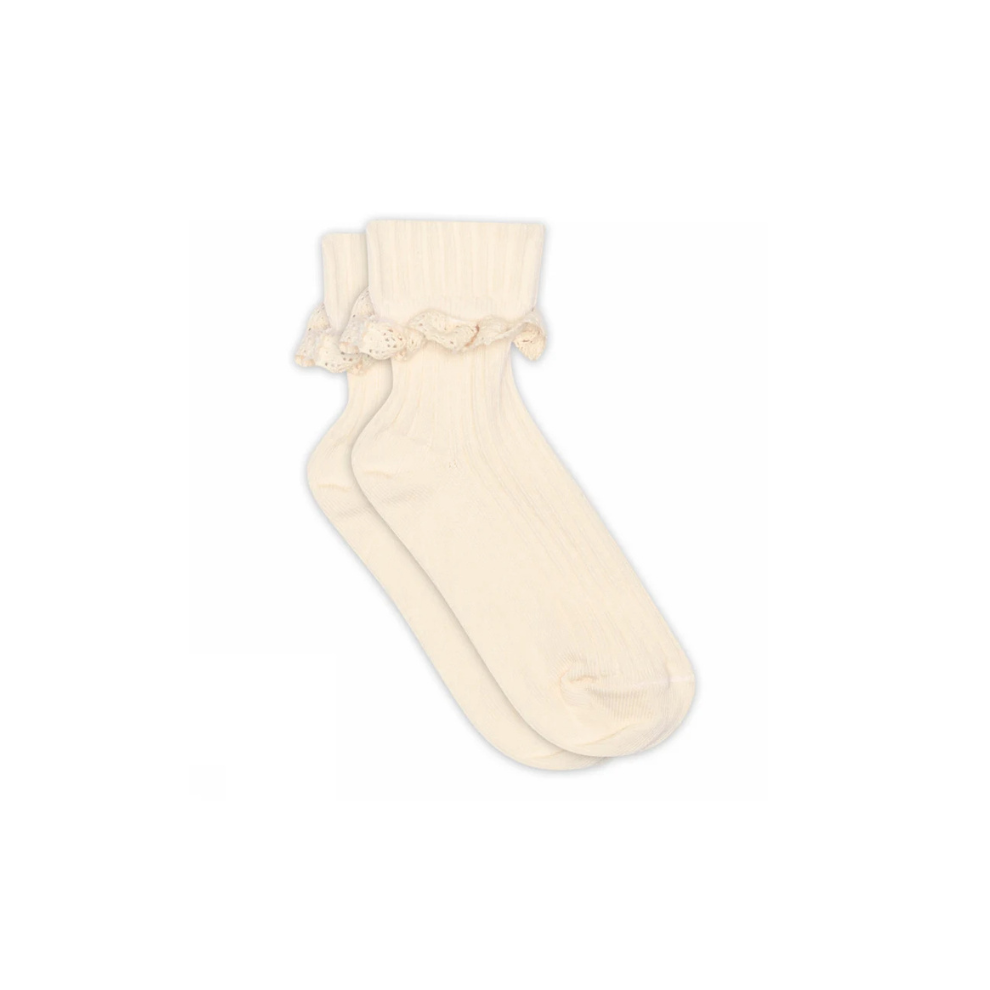 Sokken met kanten ruffles - Julia socks lace - Katoen - MP Denmark