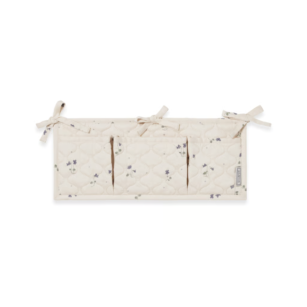Viola Satin Quilted Bed Bag - Bedpocket - Garbo & Friends