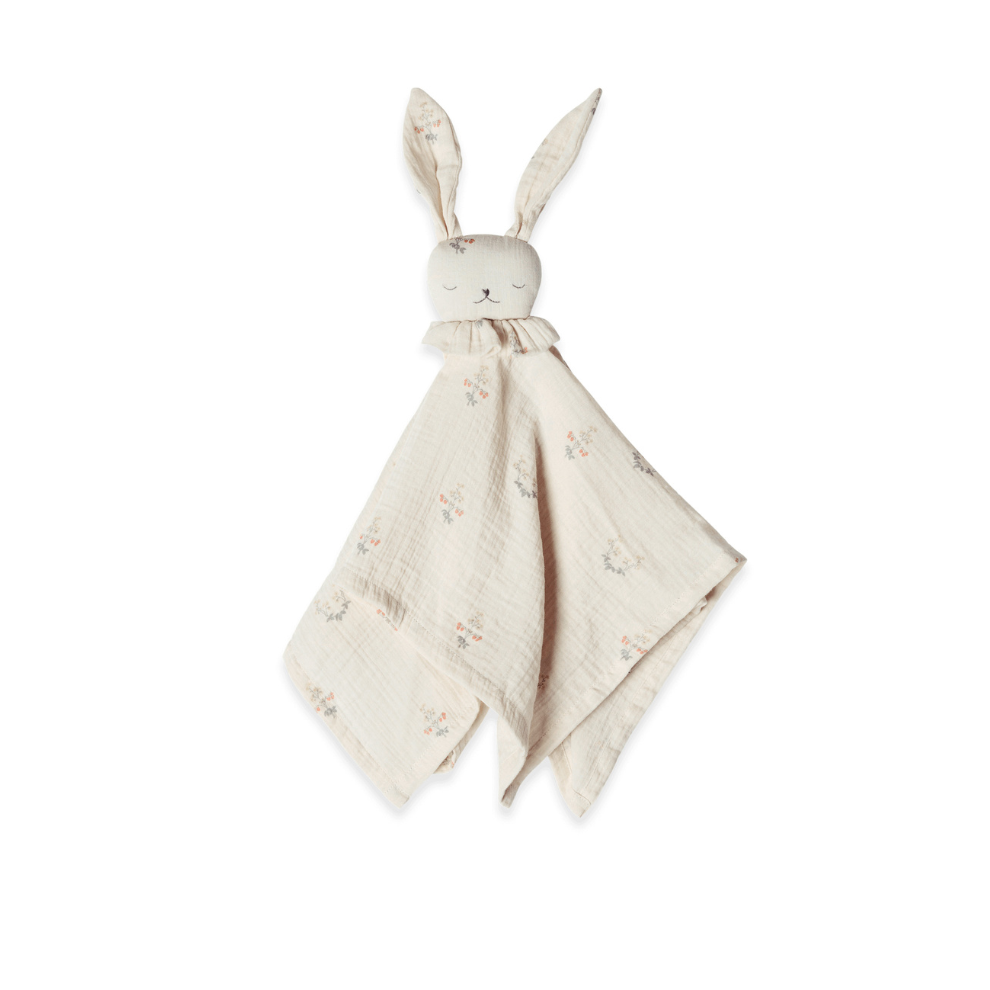 Knuffeldoekje konijn - Biologisch katoen - Muslin Bunny - La Fraise Print - Garbo&Friends - productfoto - afbeelding 3