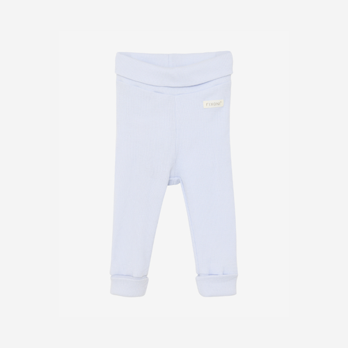 Baby Rib Legging - Biologisch katoen - Arctic Ice - GOTS - Fixoni - productfoto