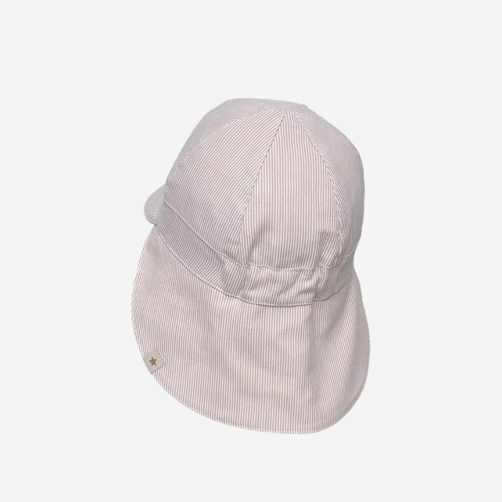 Sun Hat - Sun Hat Stripe - UPF 50+ - White Pepper - Huttelihut