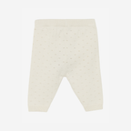 Gebreid broekje - Biologisch katoen - Antique White - Pants Knit Pointelle - Huttelihut - productfoto - afbeelding 3