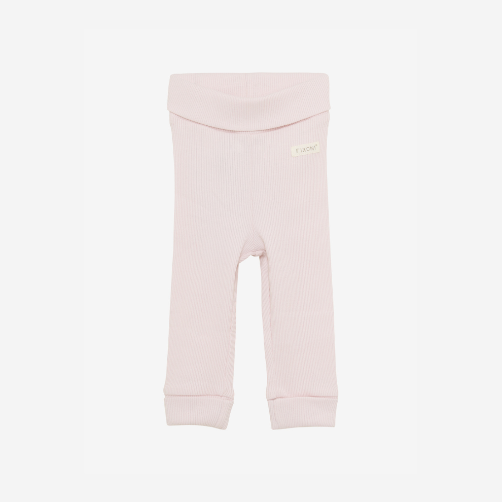 Baby Rib Legging - Biologisch katoen - Hushed Violet - GOTS - Fixoni