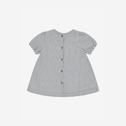 Summer dress - Organic cotton - Bering Sea - Dress SS YD Stripe - Huttelihut