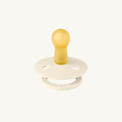 Schnuller 2er-Pack - Ivory/Salbeigrün - Rund - Naturkautschuklatex - BIBS