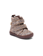 Storm TEX Winterboot – Zebra Glitter – Waterdicht & Wol gevoerd – Bisgaard