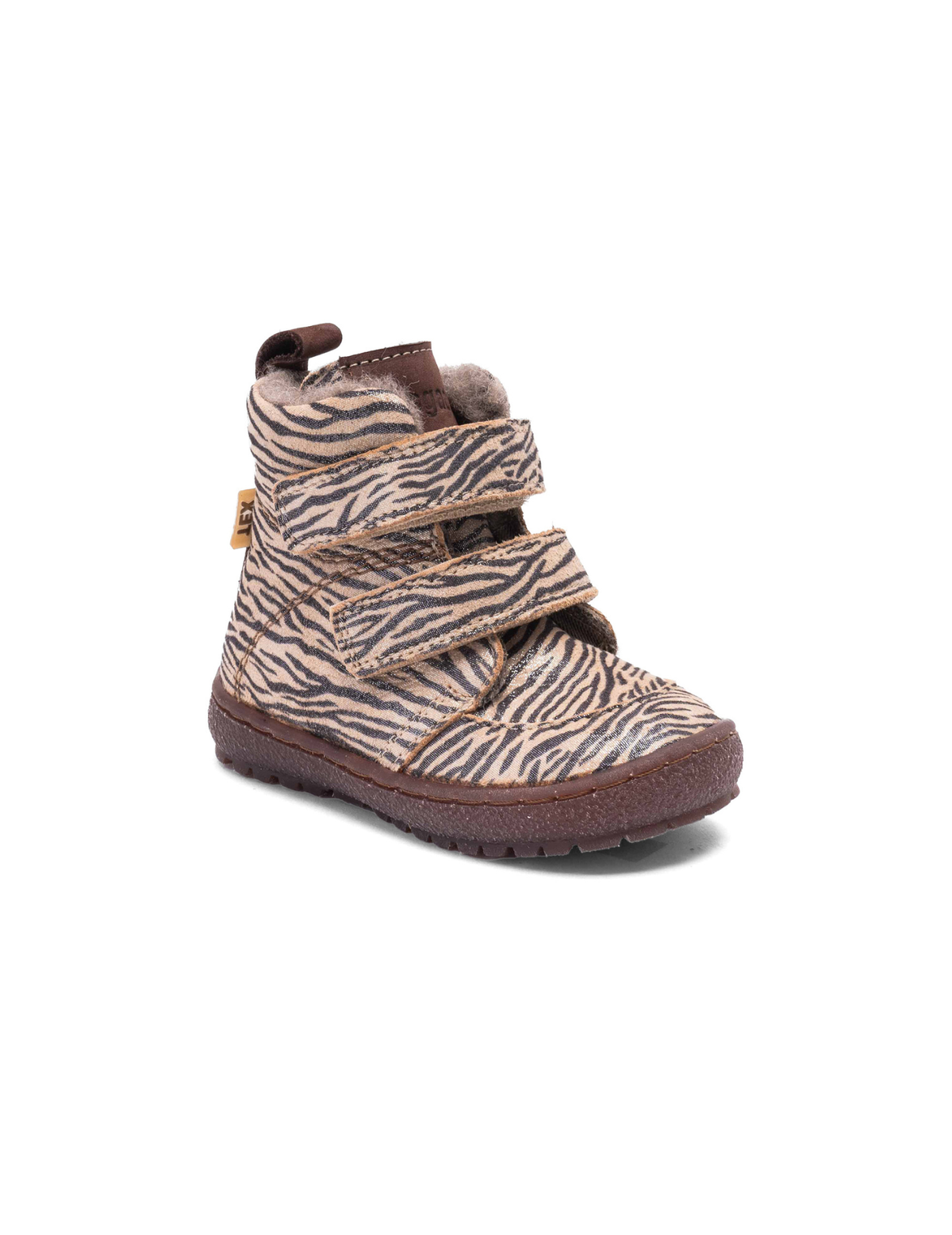 Storm TEX Winterboot – Zebra Glitter – Waterdicht & Wol gevoerd – Bisgaard