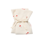 Hydrofiele doeken - Muslin Blanket - 2 paar - 60x60 cm - Poppy - Garbo&Friends - productfoto