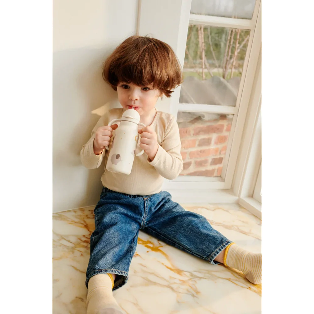 Liewood Drinking Bottle (250ML) - Kimmie - Elephant / Creme de la creme