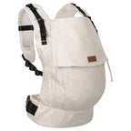 Buckle Toddler – Grenada Natural Linen – Ergonomische Kleinkindtrage – Baumwolle und Leinen – 9–25 kg – Hoppediz