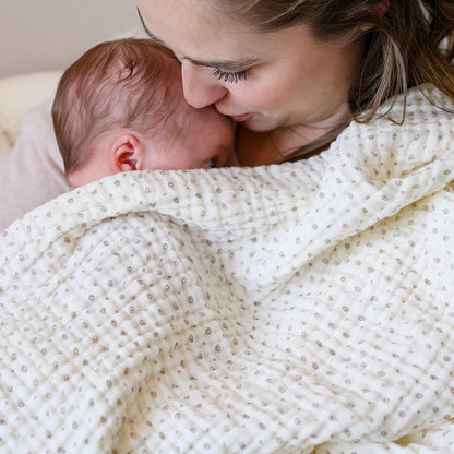 Muslin babydeken Rowan - 100% biologisch katoen - GOTS - CamCam Copenhagen