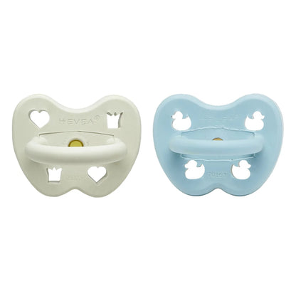 Schnuller - Naturkautschuk - 3-36 Monate - 2er-Pack - kiefergerecht - Hevea