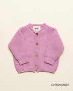Gebreid vest Inga - Seamless cardigan – Merinowol – HVID