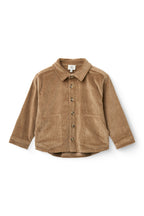 Corduroy overshirt - Overhemd top - Brown - Biologisch katoen - Copenhagen Colors - voor