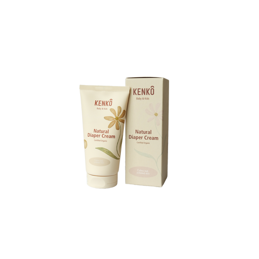 Natural Diaper Cream - Non nano zinkoxide - Tube - Organic - Kenkô