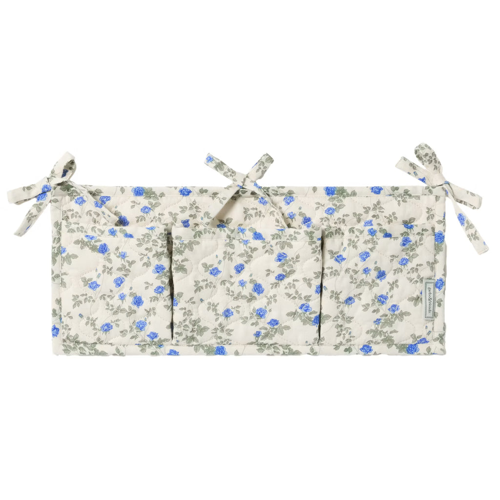 Gewatteerde bedzak Dainty - Biologisch katoensatijn - 43 x 18 cm - Garbo&Friends - productfoto - afbeelding 3