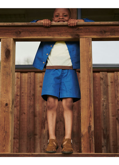 Short shorts - Organic cotton - Cobalt blue - Copenhagen Colors