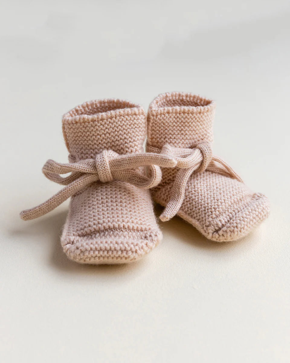 Booties – Babyschuhe – Merinowolle – HVID