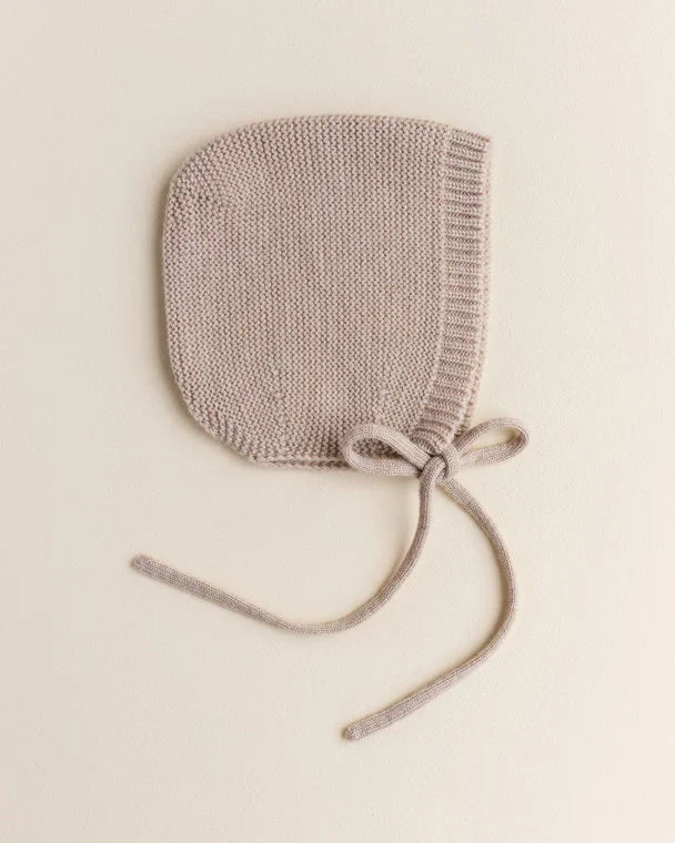 Bonnet Dolly - Babystrickmütze - Merinowolle - HVID