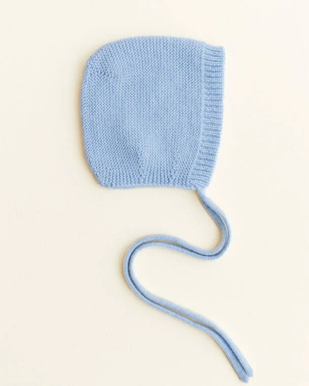 Bonnet Dolly - Babystrickmütze - Merinowolle - HVID
