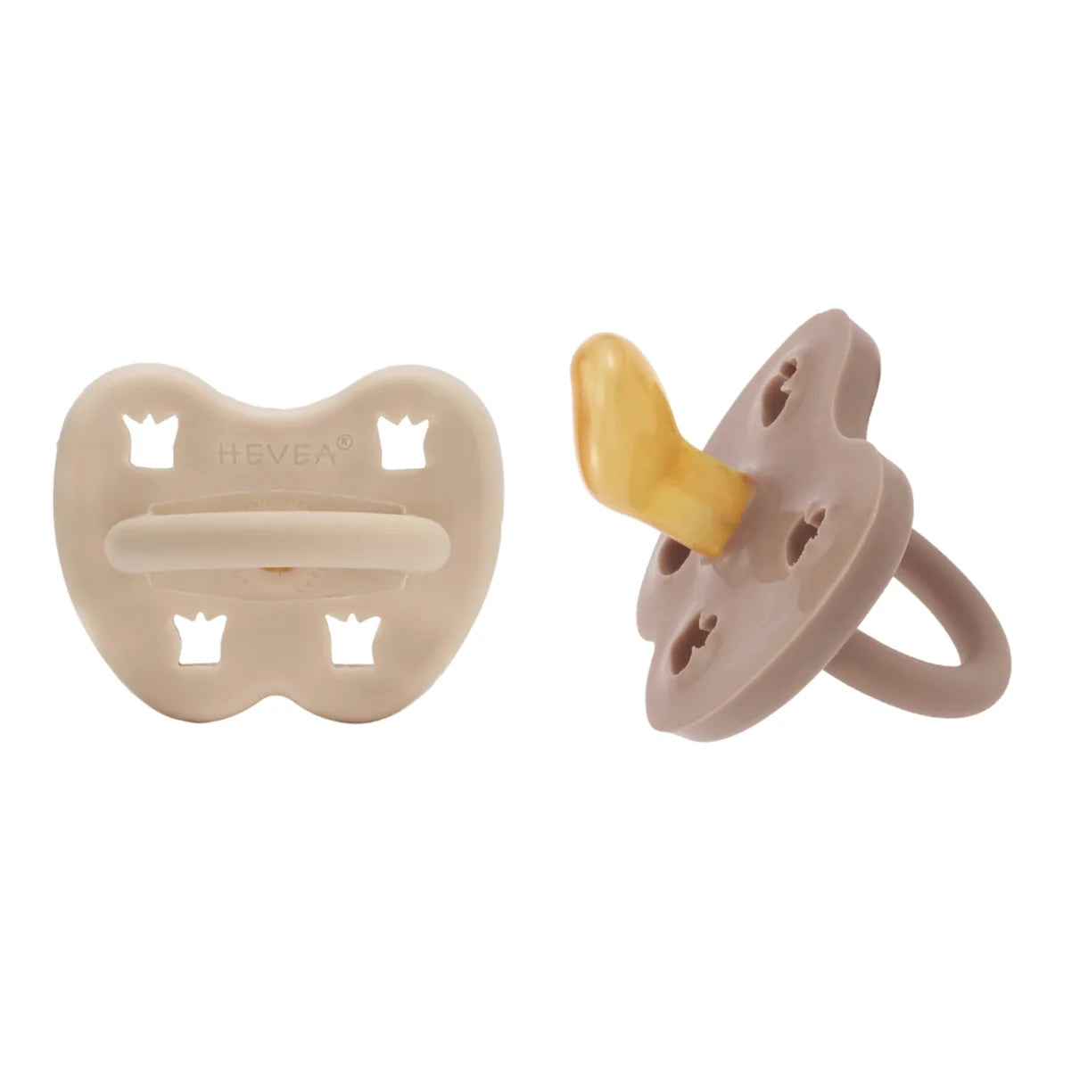 Speentjes - Natuurrubber - 3-36 maanden - 2 pack - Orthodontisch - Hevea - productfoto
