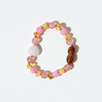Barnsteen en edelstenen armband - Bondi - 14 cm - Nirrimis - productfoto - afbeelding 2