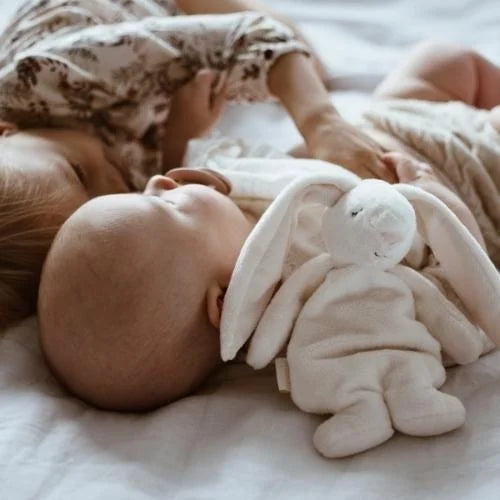 Sensorisch knuffeldoekje - Sensory Bunny - Moonie