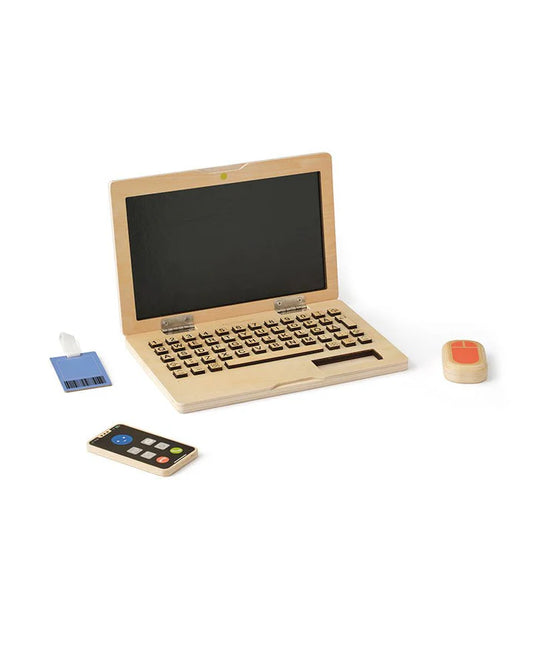 Speelgoed Laptop - Computer set - Houten speelgoed - Kid's Concept