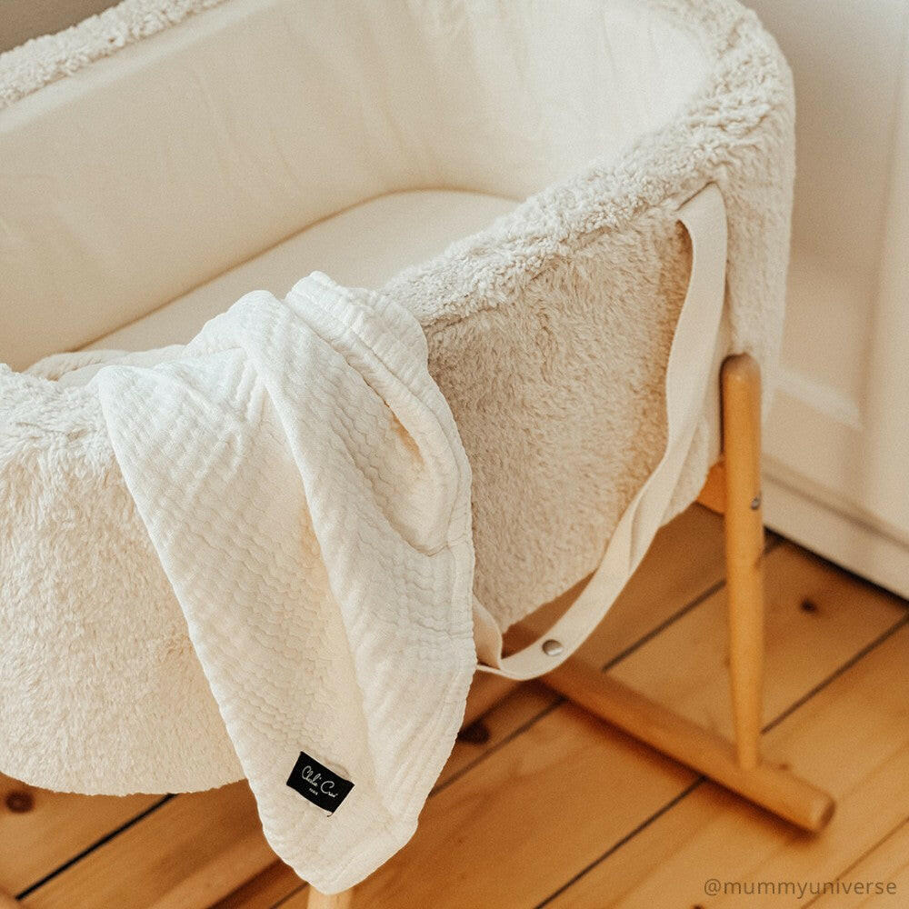 KUKO Rocking Stand - Houten Schommelonderstel voor de KUKO Moses Basket - Beech Wood - Charlie Crane