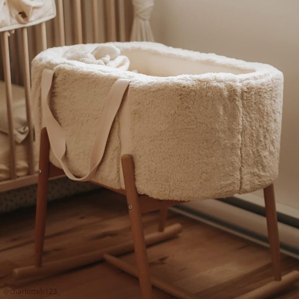 KUKO Rocking Stand - Houten Schommelonderstel voor de KUKO Moses Basket - Beech Wood - Charlie Crane