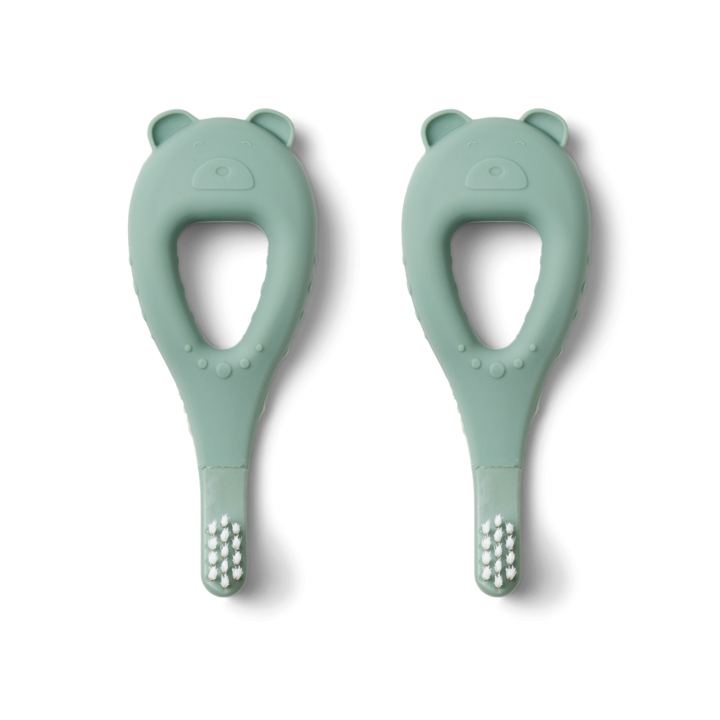 Liewood - Janelle Toothbrush 2-Pack - Baby Tandenborstels - peppermint
