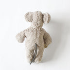 Baby Cuddly Toy - Mouse Small - Animal Baby Mouse - Organic Cotton/Wool - Grey - Senger Naturwelt