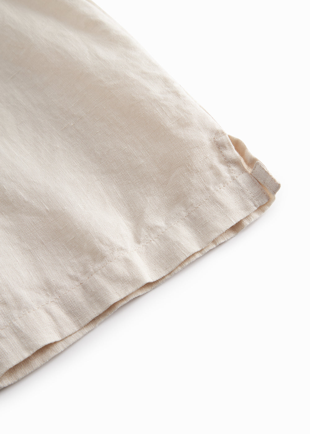 Linnen top Tirra - Kit/Beige - MarMar Copenhagen onder
