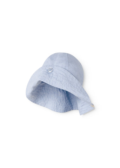 Zonnehoedje Aven - Linnen - MarMar Copenhagen blauw voor