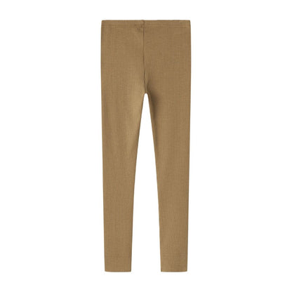 Legging - Biologisch katoen/modal - Dark bronze - Marmar Copenhagen achterkant