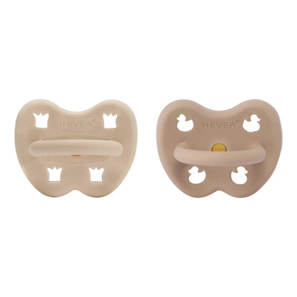Schnuller - Naturkautschuk - 3-36 Monate - 2er-Pack - kiefergerecht - Hevea