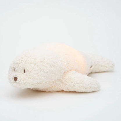 Plush Toy with Heartbeat & White Noise - The Humming Bunny 2.0 - Organic GOTS Cotton - Moonie