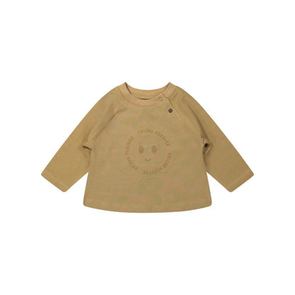Top lange mouw - Biologisch katoen - Jersey brown/bruin - Riffle Amsterdam